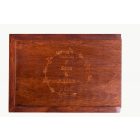 Kis fadoboz 125x180 mm-es, mahagóni