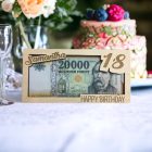 Money Box 165 x 85 mm-es, natúr