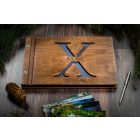 Fa borítású fotókönyv, vendégkönyv