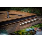 Fa borítású fotókönyv, vendégkönyv