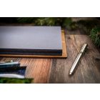 Fa borítású fotókönyv, vendégkönyv