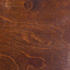 Elegáns, nyitható fedelű fénykép és USB pendrive tartó fadoboz, 180x180 mm-es, mahagóni