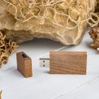 Gravírozható fa pendrive 16Gb, gesztenye