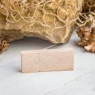 Gravírozható fa pendrive 256Gb, natúr